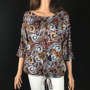 Per Seption Concept Cut Out Blouse
